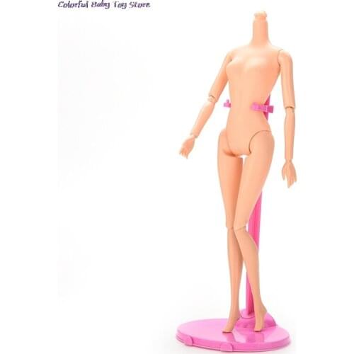 1pcs Doll Stand For Barbie Dolls Girls Prop Up Mannequin Model Display Holder Best Girl Toy White Pink