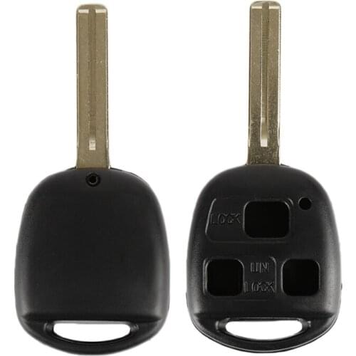 Dropshipping 3 Button Remote Key Protective Shell for Lexus GX470 RX350 ES300 RX300 Keyless Entry Key Fob Case Cover Replacement