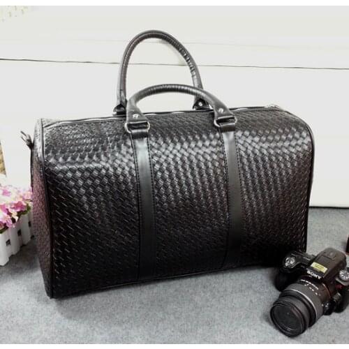ETN BAG HOT Sale good quality unisex women men PU Leather handbag female male big travel bag tote top-handles lady man large bag