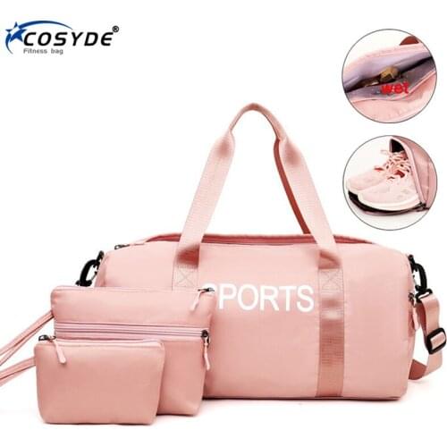 Bags Of Luggage For The Female Sport Gym Bag Bag Free Air Travel Duffel Proof Dwaterproof Bags Water Fitness Bag Girl Yoga