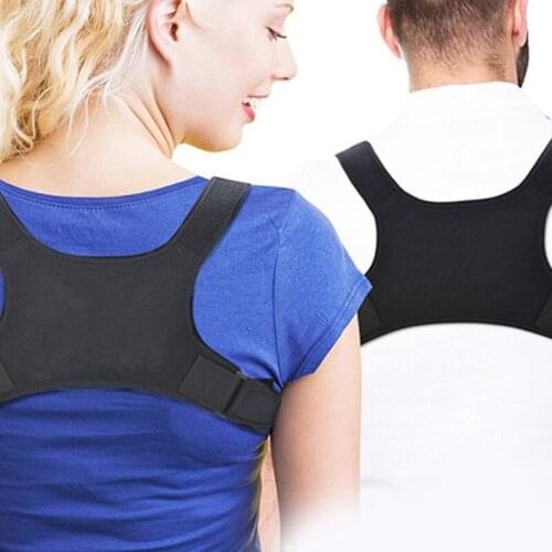 Universal Posture Corrector Posture Train Tool Back Straightener Brace Adjustable with Breathable Holes for Womens Mens