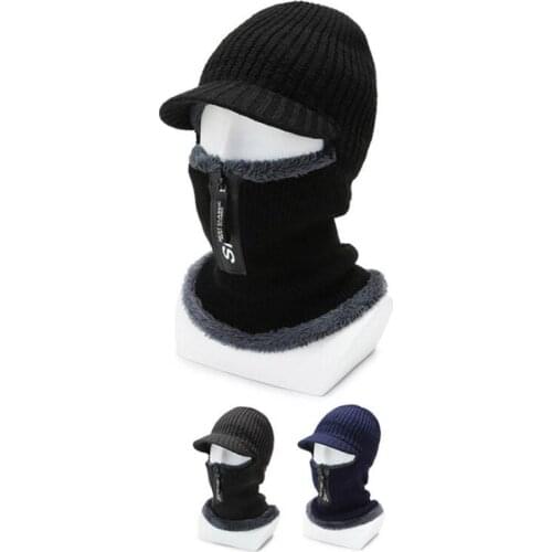 Cycling Caps Winter Warm Knitted Hats Thermal Bicycle Cap Headwear Gorra Ciclismo Windproof Running Skiing Bike Caps