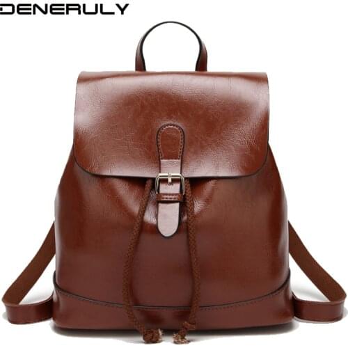Soft Leather Backpack Women High Quality Pu Backpacks For Teenage Girls Black Mochila Feminine Large Capacity Bag For Women 2019