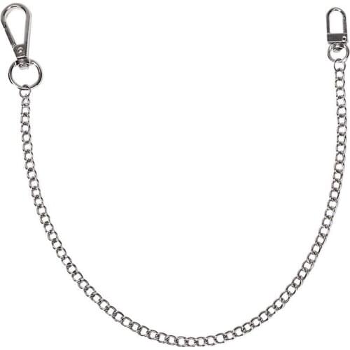 38cm Wallet Belt Chain Rock Trousers Hipster Pant Keychain Ring Clip Keyring