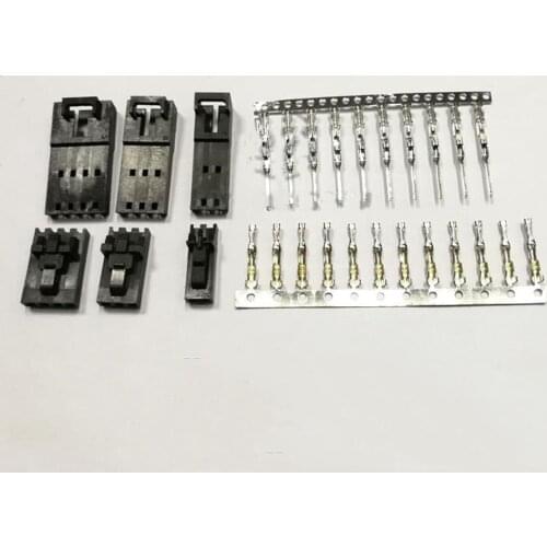 50 sets MX2.54mm Dupont Connector with Belt Buckle Wire to Wire Type 2543 Male/Female Housing+Terminals 2/3/4/5/6/7/8Pin