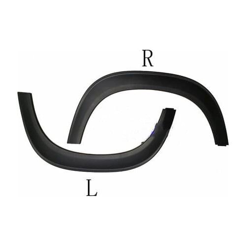 Car Fender Flares Arch Wheel Eyebrow Protector Mudguard Sticker for Chevrolet Trailblazer