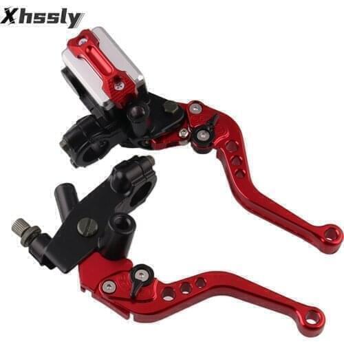CNC 7/8" 22mm Motorcycle Clutch Brake Master Cylinder Pump Levers For YAMAHA Fazer 250 Fz6 Tmax 530 Xj600 Xj 600 R6 2017 Blaster