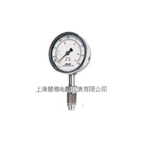High pressure vibration resistant diaphragm pressure gauge PT124Y-621