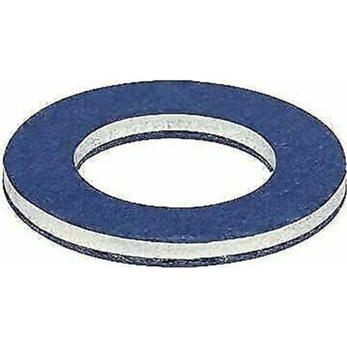 Set Of 100 Oil Drain Sump Plug Washers Gasket Hole For Toyota OE90430-12031 12mm Lubrication System Auto Replacement Parts