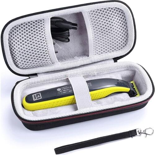 2019 Newest EVA Carrying Storage Box Case for Philips OneBlade Trimmer Shaver Travel Portable Bag Case Cover Pouch with Lining