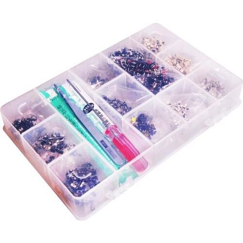 New 13 Types Common Micro Switches for Car Key Remote Fob Repair 100PCS/Each Auto Key Hardware