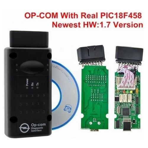 OPCOM Professional Diagnostic Tool For Opel OP COM OP-COM With PIC18F458 Firmware V1.59 Auto Scanner