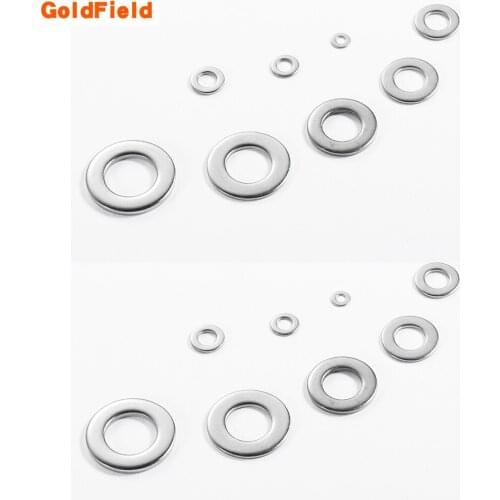 100/50pcs 304 stainless steel DIN/125A flat washer M2-M36