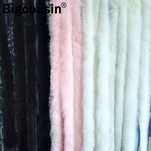100% Real Fox Fur Strips High Quality 2meter/lot 9cm Width Clothes Shoes Accessories Hat Hood Down Coat Collar Natural Fur Trims
