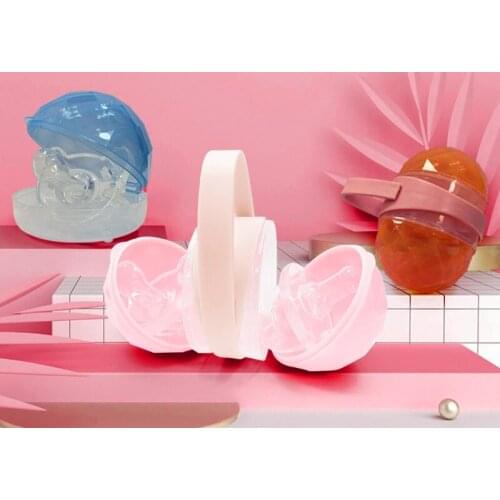 Portable Infant Newborn Baby Pacifier Case Box Nipple Shield Case Pacifier Holder Storage Box Soother Container