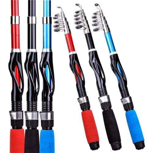Sougayilang Fishing Rod Telescopic Glass Fiber Portable Fishing Pole for Fishing Beginner Fishing Tackle Special Gift for Kids