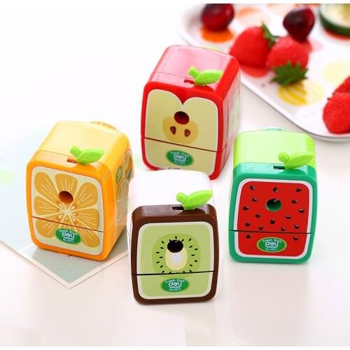 Pencil sharpener Manual Deli crank mechanical accessory desk stationery school supplies Office