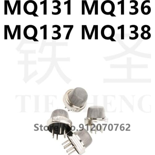 MQ-131 MQ131 Ozone sensor MQ-136 MQ136 Hydrogen sulfide sensor MQ-137 MQ137 Ammonia sensor MQ-138 MQ138 Organic vapor sensor