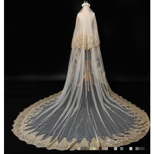 VLNUO NISA Wedding Long Veils