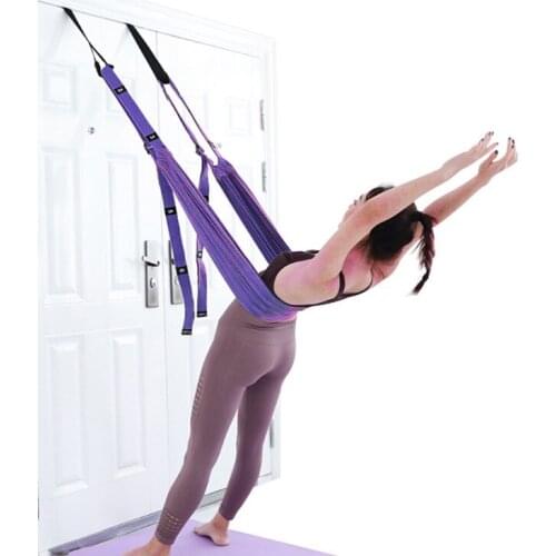 Aerial Yoga Rope Open Hip Stretch Sports With Inverted String Pull Extend Belt Splits Lower Waist Handstand Exercise Belts