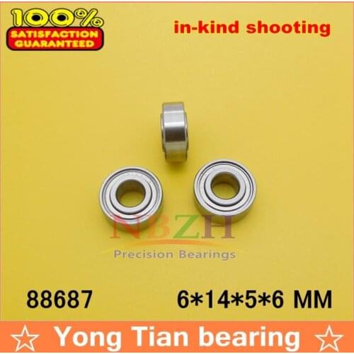 High Quality Non-standard ball bearing 687ZZW6 88687 ZZ 6*14*5*6 mm NBZH bearings