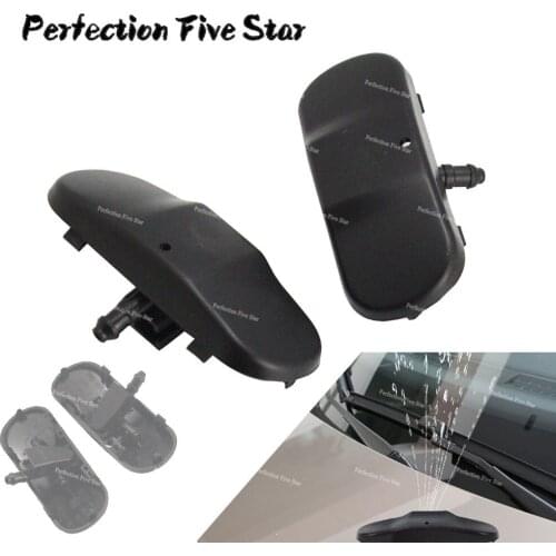 X2 Windshield Washer SPRAY Nozzles JET For VW Golf GTI Jetta Mk5 6 Passat Touran Tiguan Touareg Superb 2KD955985