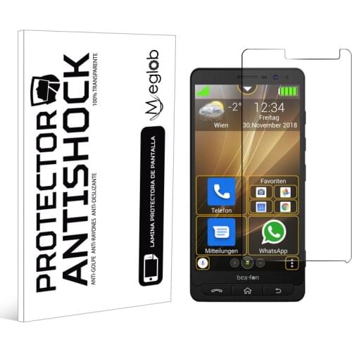Screen protector Anti-Shock Anti-scratch Anti-Shatter compatible with Beafon M5