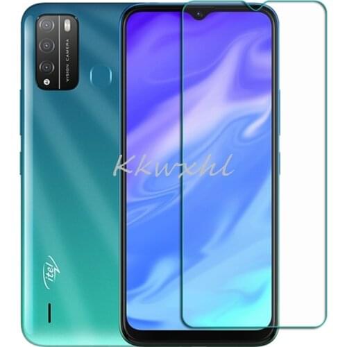 For Itel Vision 1 Pro 6.52" Screen Protective Tempered Glass ON Vision1Pro Protector Cover Film