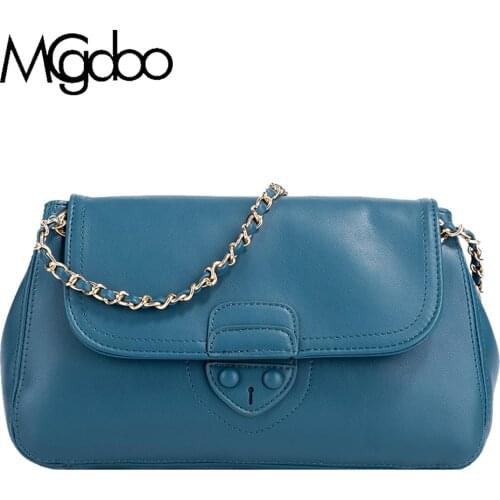 Mgcdoo Vintage Shoulder Bag Women Chain Handbags High Quality Pu Leather Design Bags