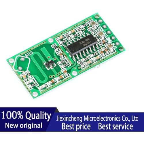 10PCS RCWL-0516 Microwave Radar Sensor Human body induction module Intelligent inductive detector