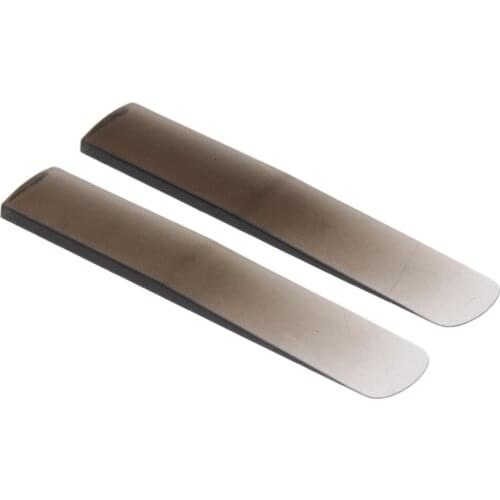 2pcs Resin Bb Tenor Saxophone Sax Replacement Reeds 81 x 16.5mm