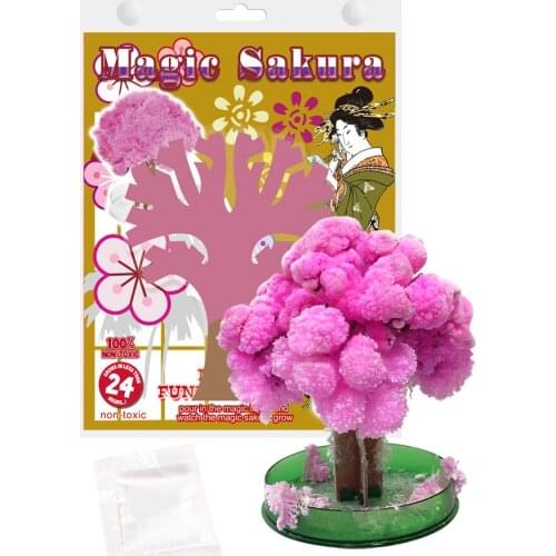 2019 14Hx11Wcm ThumbsUp!Cool Japan!Magic Japanese Sakura Tree-Brand New Made in Japan Desktop Cherry Blossom Chritmas Kids Gifts
