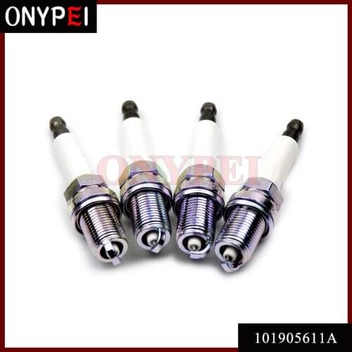 4pcs/lot 101905611A PFR6X11 Spark Plug fit A4 B8 A6 C6 A5 Q5 2.4 3.2 CALA PFR6X 11 PFR6X-11