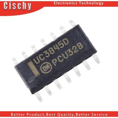 5pcs/lot UC3845D UC3845AD UC3845BD UC3845 SOP-14 In Stock