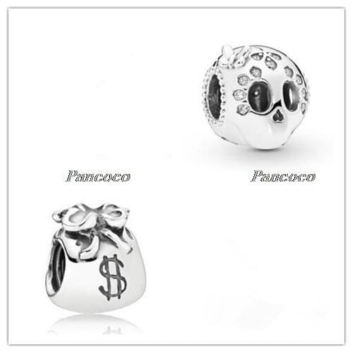 925 Sterling Silver Bead Flower Colour Story Charm Beads Fit Women Pandora Bracelet & Necklace Diy Jewelry