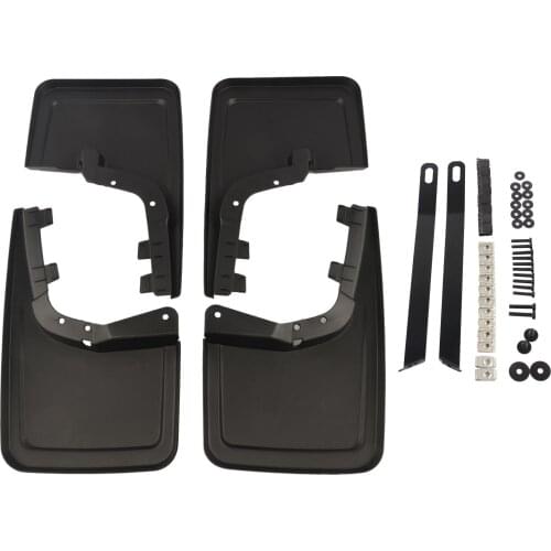 AP03 Front & Rear Mud Flaps Splash Guards Set of 4 for Ford F150 2.7L/ 3.0/ 3.5L 2021 ML3Z16A550AA ML3Z16A550BA