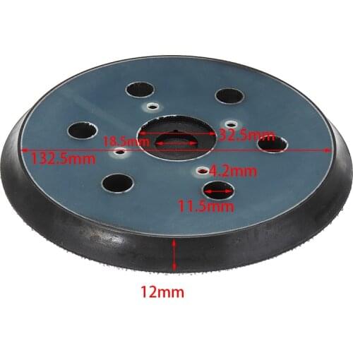 150mm 6 Inch 6 Hole 4 Nails Sander Disc Sanding Polishing Paper Sandpaper Disc Replacement For Eccentric Sander Abrasive Tools