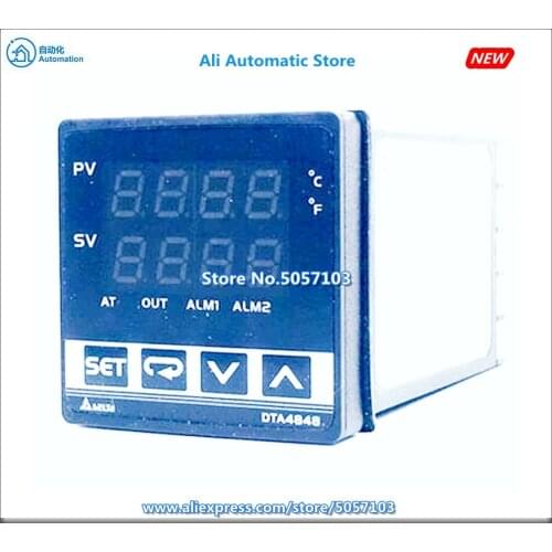 DTK4848V12 Highlight LCD Display Pt Resistance Thermocouple Input 0~14V Voltage Pulse Output New