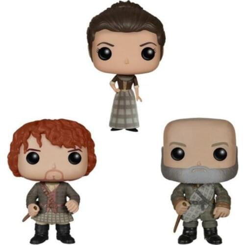 Claire randall 250# JAMIE FRASER 251# dougal mackenzie 252# Beautifully collectible figure
