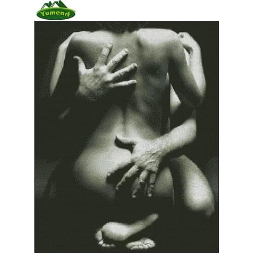 Needlework 5d Diy Diamond Painting Kit Diamond Embroidery Romantic Sex Counted Cross Stitch Kit Make Love Making Orgasm Climax