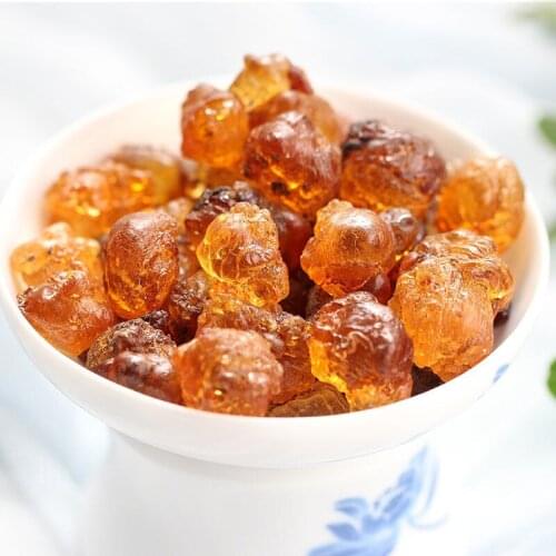 2020 Organic Wild Dried Peach Gum Resin Natural Tao Jiao Jelly for Skin Health Herbal Tea Green Food Make Women Beauty Skin Care