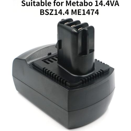 Suitable for Metabo 14.4VA BSZ14.4 ME1474 electric drill power electric tool battery