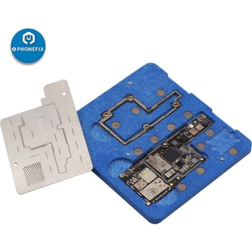 Mobile Phone BGA Reballing Fixture Motherboard Soldering Repair Fixture Tin Planting Platform for iPhone X Repair Kit