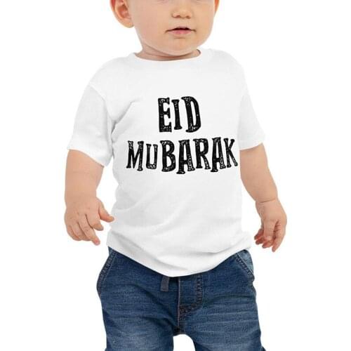 Eid Mubarak shirt kid first 1st 2nd 3rd 4th 5th 6th 7th 8th 9th 10th Muslim Islamic Ramadan Mubarak Kareem Holiday gift present