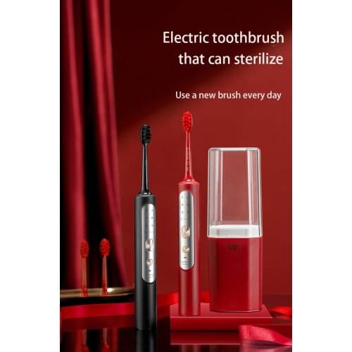 Queen ELisa Sterilization Electric Toothbrush Fully Automatic Sonic Rechargeable Adult IXP7 Waterproof 6 Mode