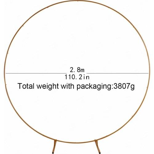 Wedding Arch Balloon Support Kit Birthday Party Decoration Metal Circle Wedding Balloon Frame Round Background Arch Balloon Arch