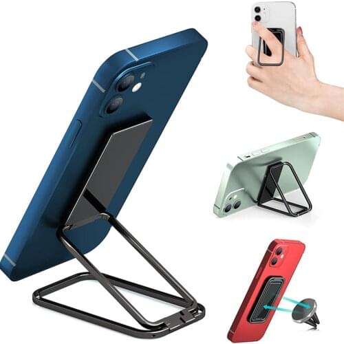 Universal Grip Finger Ring Desk Phone Holder for iPhone 12 11 Samsung Huawei XiaoMi Foldable Lazy Kickstand Tablet Desktop Stand