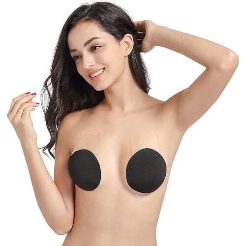 Women Lingerie Adhesive Wireless Bralette Breast Sticky Bra Sexy Breathable Invisible Bra Backless Bras Bracier De Mujer Push Up