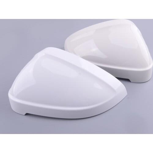 1 Pair ABS Left & Right Door Side Rearview Wing Mirror Cover Cap Housing White 8W0 857 527 Fit For Audi A4 S4 B9 A5 S5 RS4
