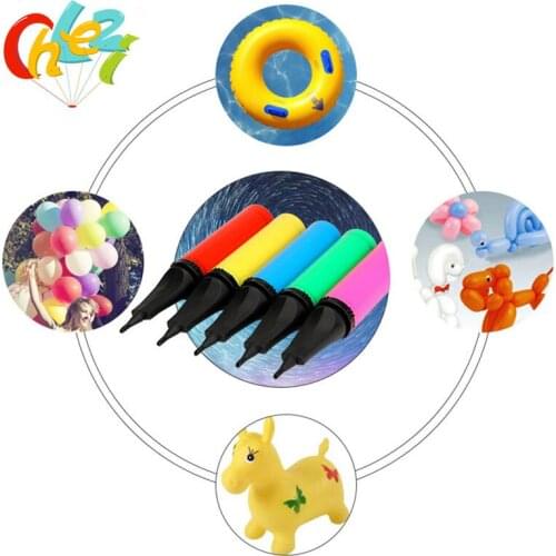 1 piece Balloon Hand pumps Air Pump Plastic Manual Inflating Pump Balloons Latex balloons Aluminum film balloon accessories